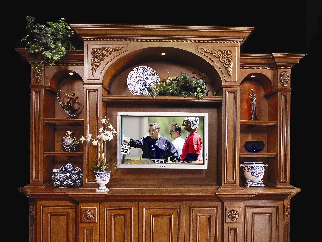 Built-in home entertainment system in your home